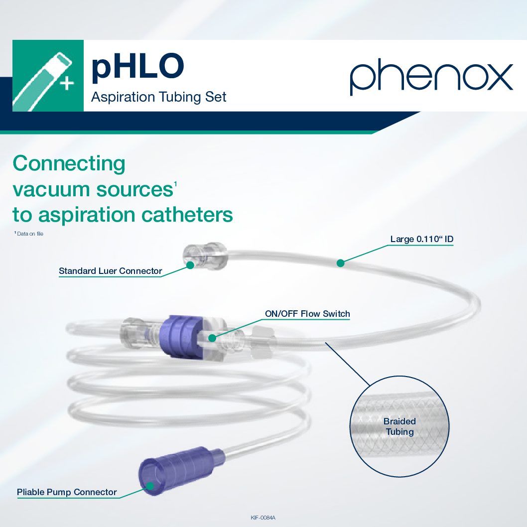 KIF0084A Brochure pHLO Aspiration Tubing Set phenox